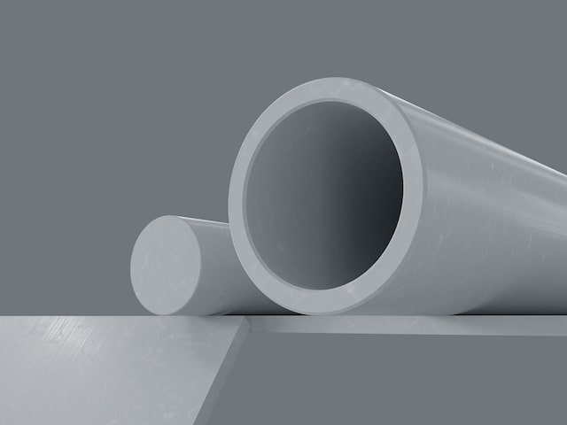 Ertalyte® TX PET-P plastic stock shapes in pale grey